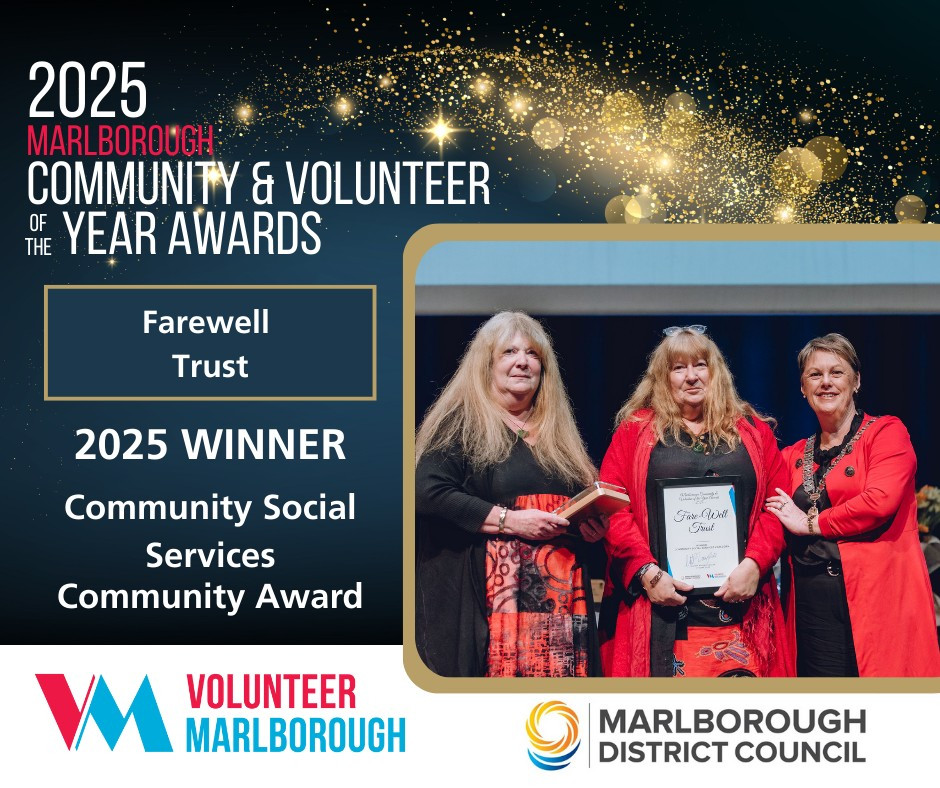 2025 Marlborough Community & Volunteer of the year award winner